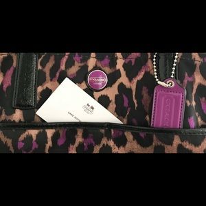 Leopard Coach Purse